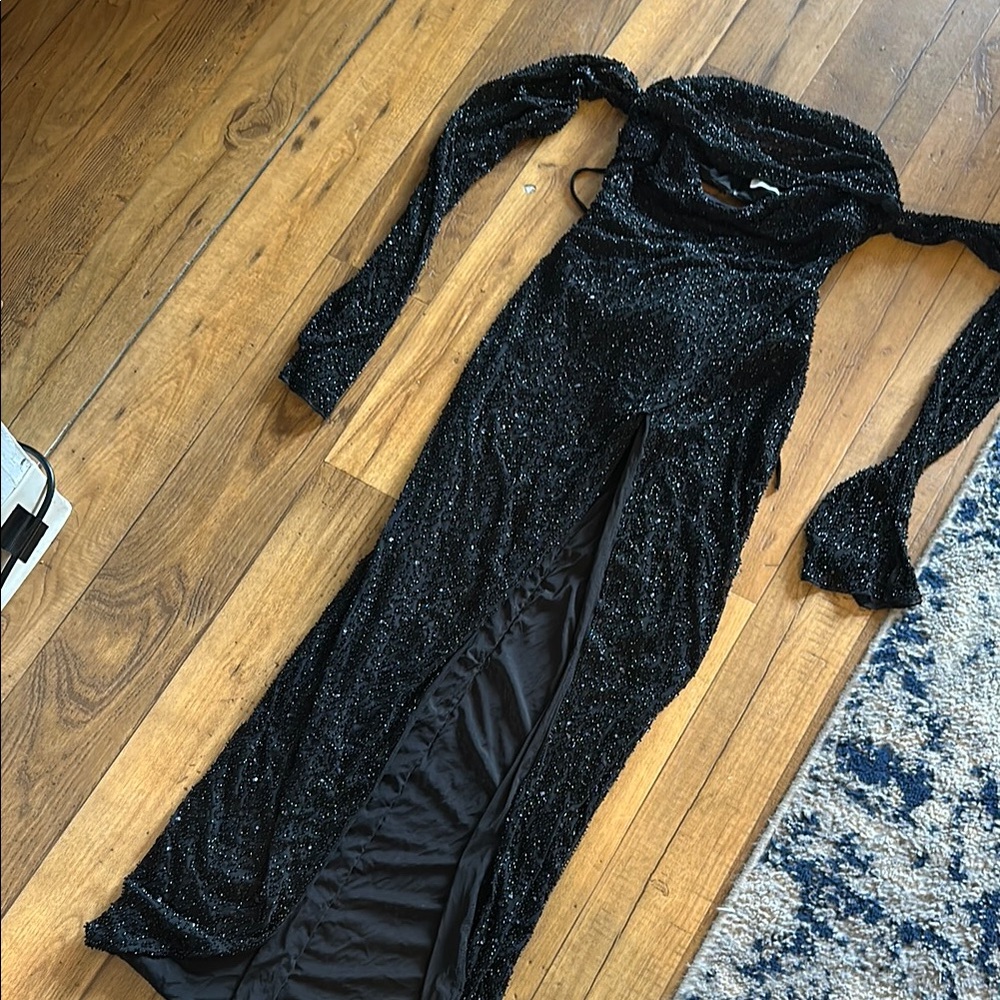 Elegant Black Evening Dress